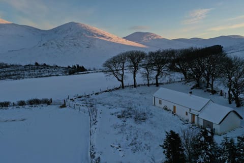 Natural landscape, Bird's eye view, Mountain view