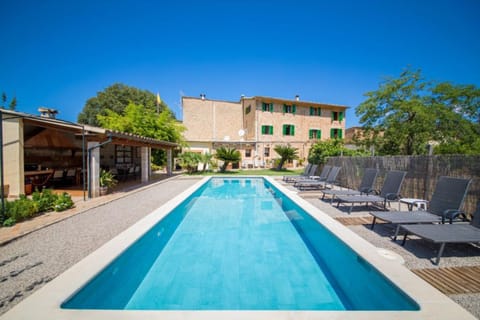 Property building, Living room, Swimming pool