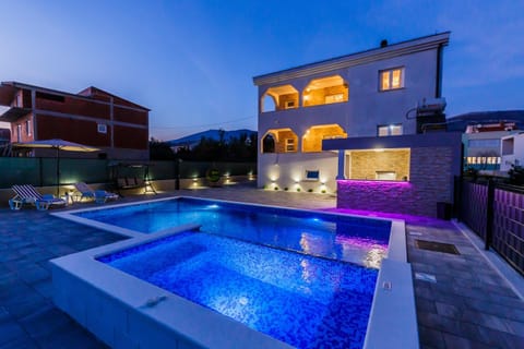 Swimming pool, Swimming pool, Sunset