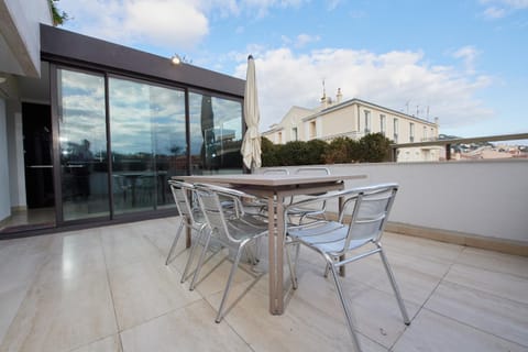 Bird's eye view, Balcony/Terrace, City view, Sea view