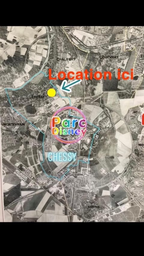 Le petit nid de chessy Apartment in Chessy