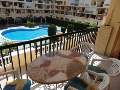 Balcony/Terrace, Pool view