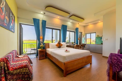 Bed, View (from property/room), Balcony/Terrace, Living room, Photo of the whole room, Seating area, Bedroom, towels