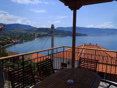 Bird's eye view, Balcony/Terrace, Sea view