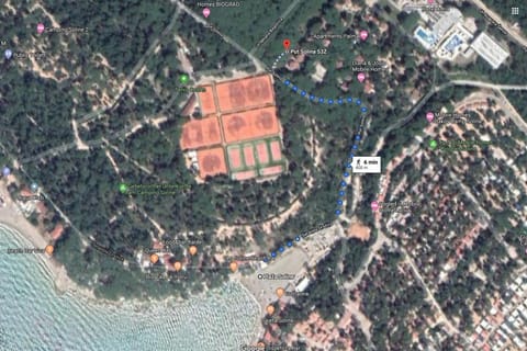 Bird's eye view, On site