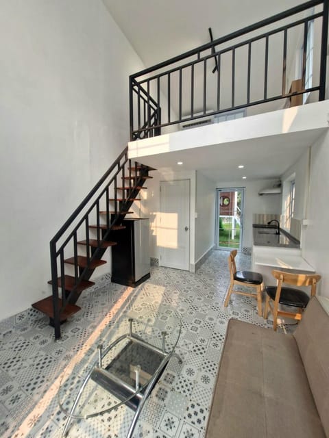Kitchen or kitchenette, Living room, Photo of the whole room, Seating area