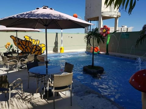 Day, Children play ground, Aqua park, Swimming pool, sunbed