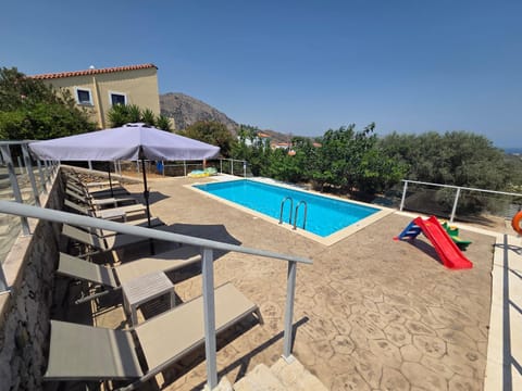 Pool view, Swimming pool, sunbed