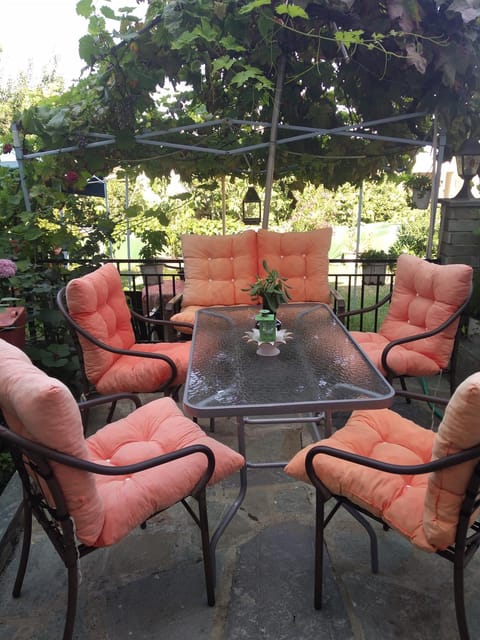 Patio, Living room, Seating area