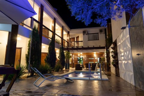 Property building, Patio, Swimming pool