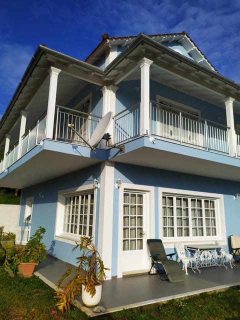 Niko's Blue Villa in Kavvadades House in Corfu, Greece