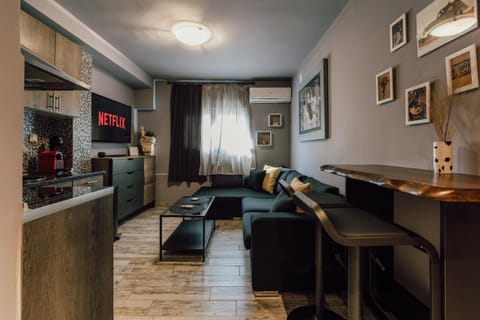 TV and multimedia, Coffee/tea facilities, Living room, Seating area, kitchen, air conditioner
