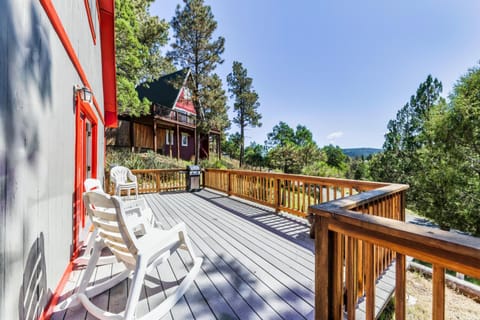 Property building, Patio, Natural landscape, BBQ facilities, Mountain view