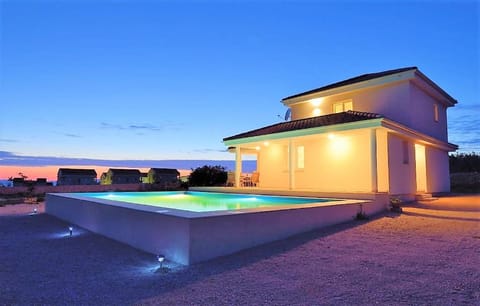 Property building, Swimming pool, Swimming pool, Sunset