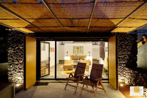 Property building, Patio