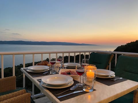 View (from property/room), Balcony/Terrace, Sea view