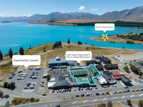 Property building, Lake view, Street view, Parking