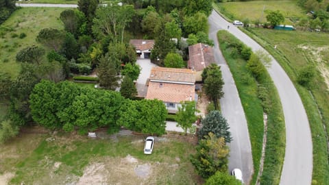 Property building, Bird's eye view, Garden view