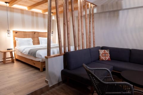 Seating area, Bedroom