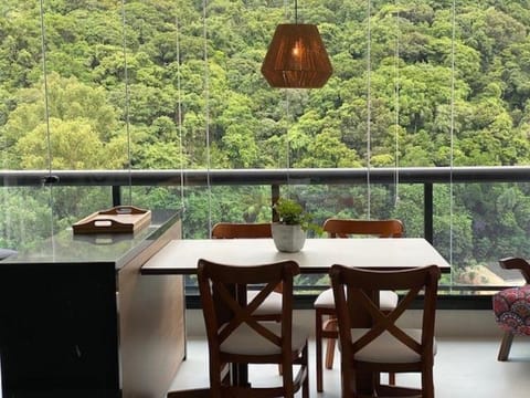 Natural landscape, Balcony/Terrace, Dining area, Mountain view