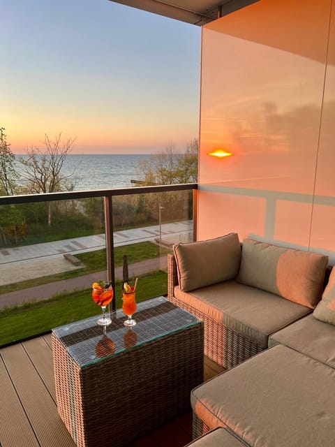 Balcony/Terrace, Sea view, Sunset