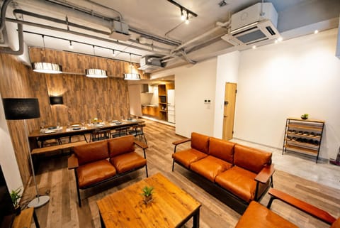 Facade/entrance, Living room, Seating area, Dining area