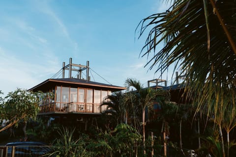 Property building, On site, Sunset