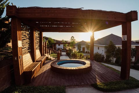 Hot Tub, Sunset