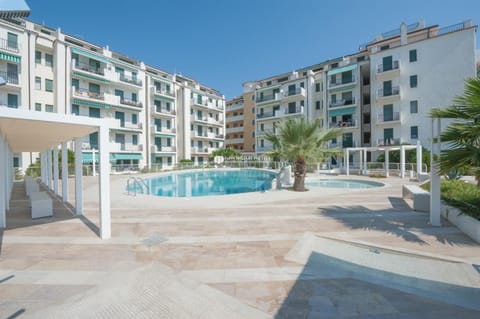 Property building, Pool view