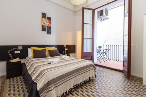 Bed, Balcony/Terrace, Photo of the whole room, Bedroom