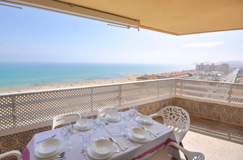 View (from property/room), Balcony/Terrace, Sea view