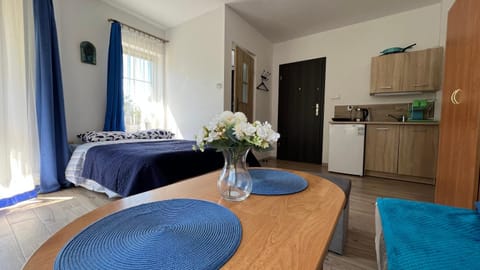 Bed, Kitchen or kitchenette, Photo of the whole room, stove