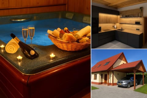 Property building, Hot Tub, Kitchen or kitchenette