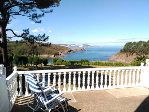 View (from property/room), Balcony/Terrace, Sea view