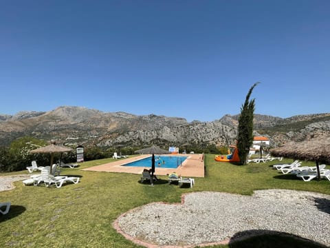 Natural landscape, Mountain view, Pool view, Swimming pool, sunbed