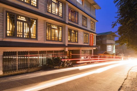 Property building, Night, Neighbourhood