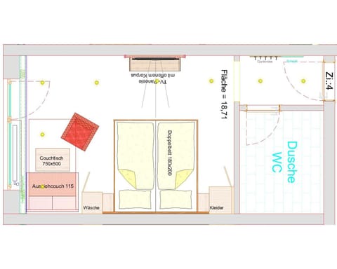 Decorative detail, Floor plan