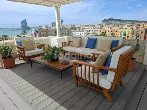 Day, Natural landscape, View (from property/room), Balcony/Terrace, City view, Sea view