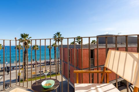 Day, Natural landscape, View (from property/room), Balcony/Terrace, Sea view