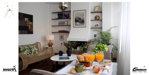 Nearby landmark, View (from property/room), Living room, Decorative detail, Decorative detail, Seating area, Dining area, Mountain view, Mountain view, Breakfast, fireplace, fireplace