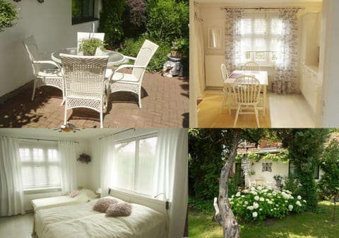 Bed, BBQ facilities, Garden, Balcony/Terrace, Kitchen or kitchenette, Photo of the whole room, Decorative detail, Dining area, Bedroom