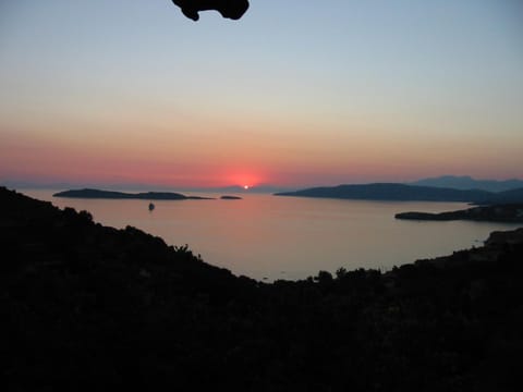 Natural landscape, Sea view, Sunset