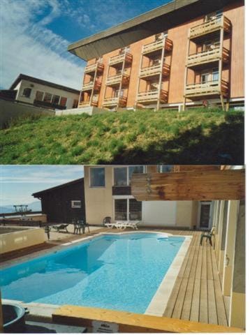 Facade/entrance, Swimming pool