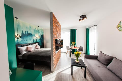 Living room, Bedroom