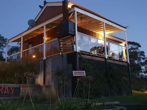 Property building, Sunset
