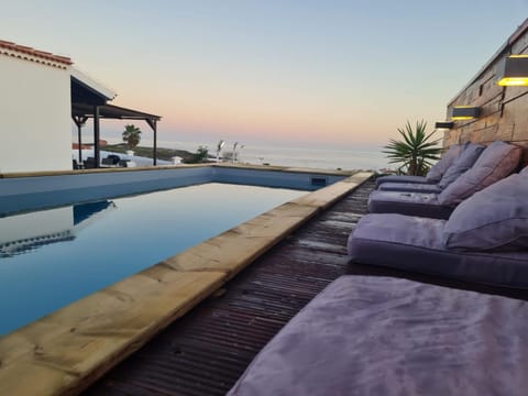 Seating area, Sea view, Swimming pool