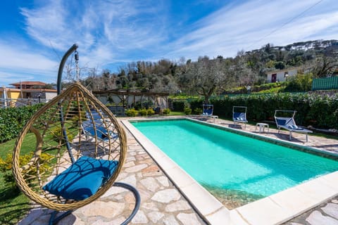 Day, Natural landscape, Garden, Garden view, Pool view, Swimming pool, Swimming pool, sunbed