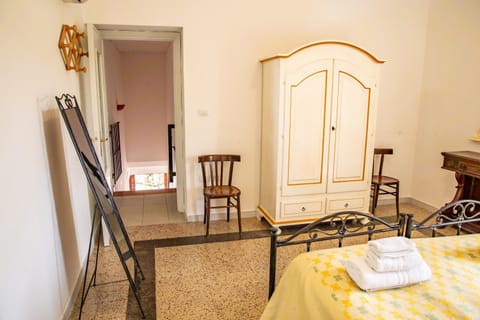 Bed, Photo of the whole room, Bedroom, towels, wardrobe