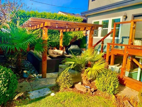 Patio, Spring, Day, Garden, Garden view