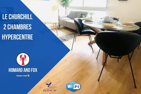 Homard and Fox, Appartement 2 chambres 100m de la mer Apartment in Dinard